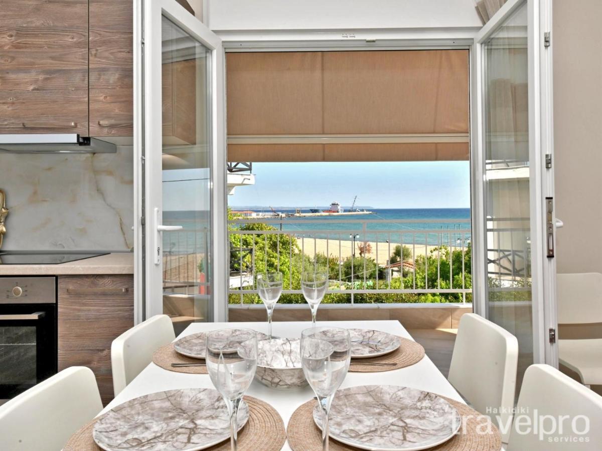 Sabbia Apartments Seafront By Rentalspro Services - Nea Moudania Halkidiki Екстериор снимка