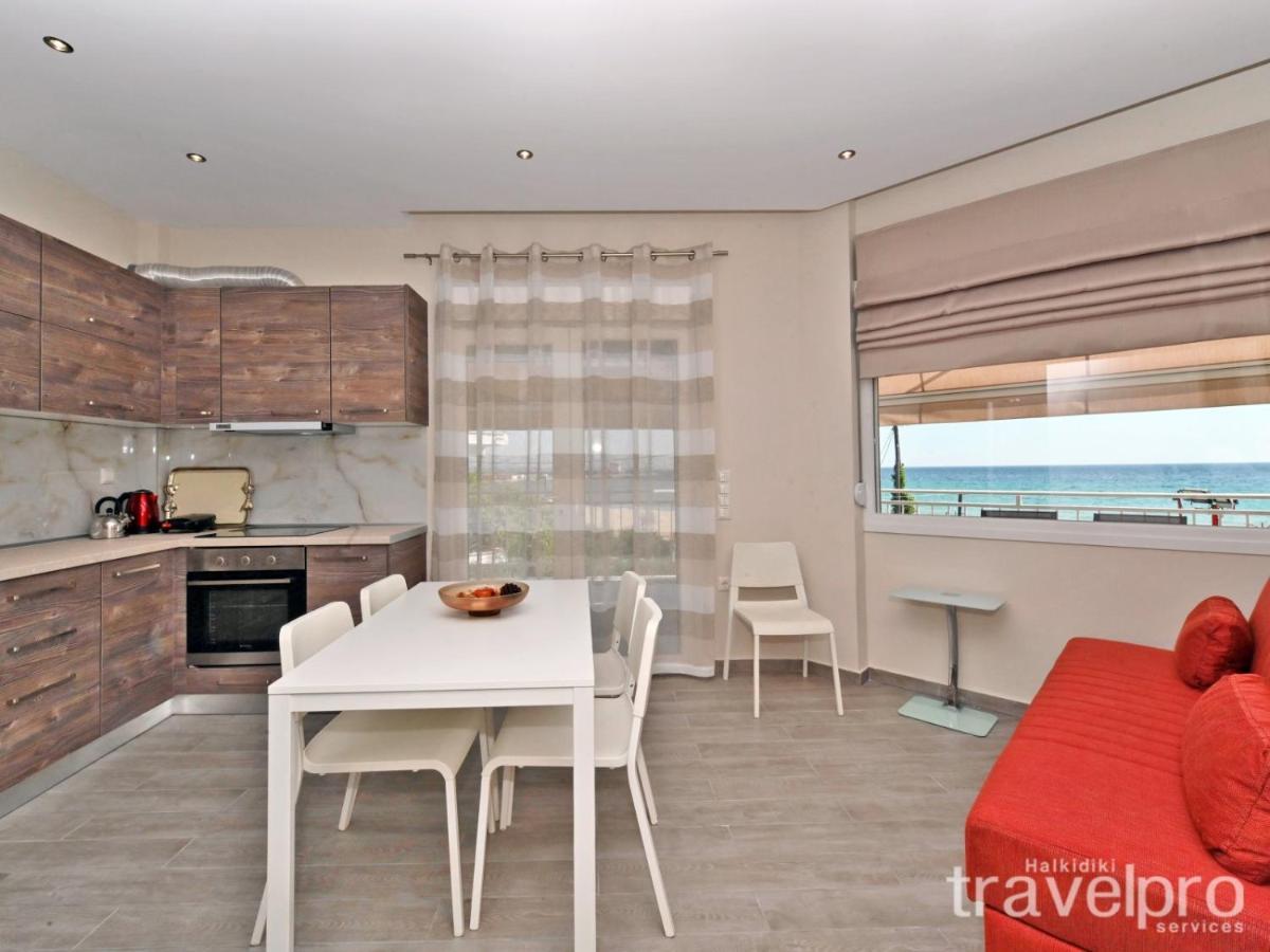 Sabbia Apartments Seafront By Rentalspro Services - Nea Moudania Halkidiki Екстериор снимка