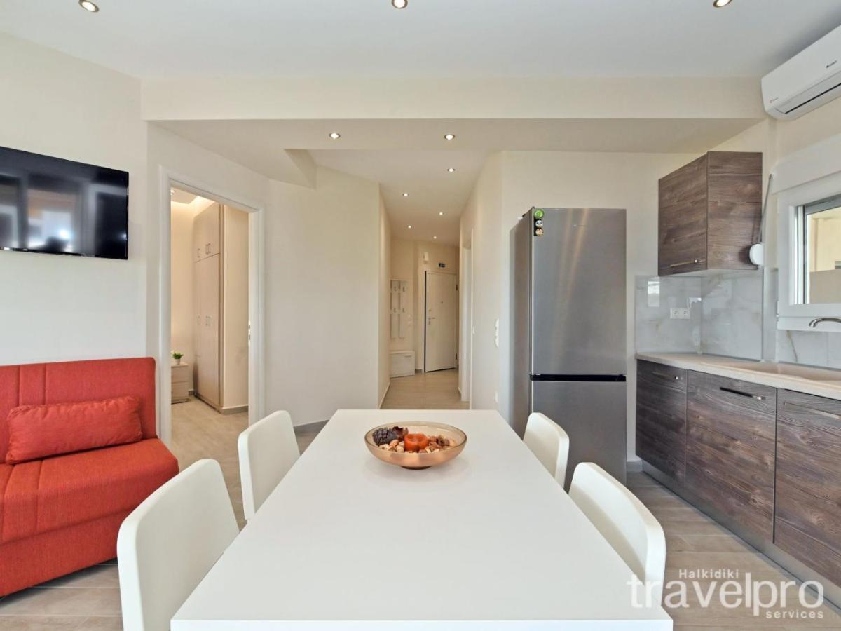 Sabbia Apartments Seafront By Rentalspro Services - Nea Moudania Halkidiki Екстериор снимка