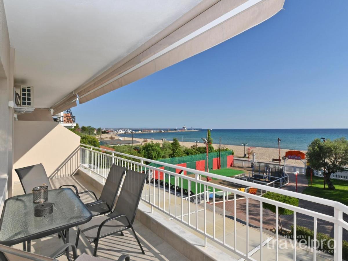 Sabbia Apartments Seafront By Rentalspro Services - Nea Moudania Halkidiki Екстериор снимка